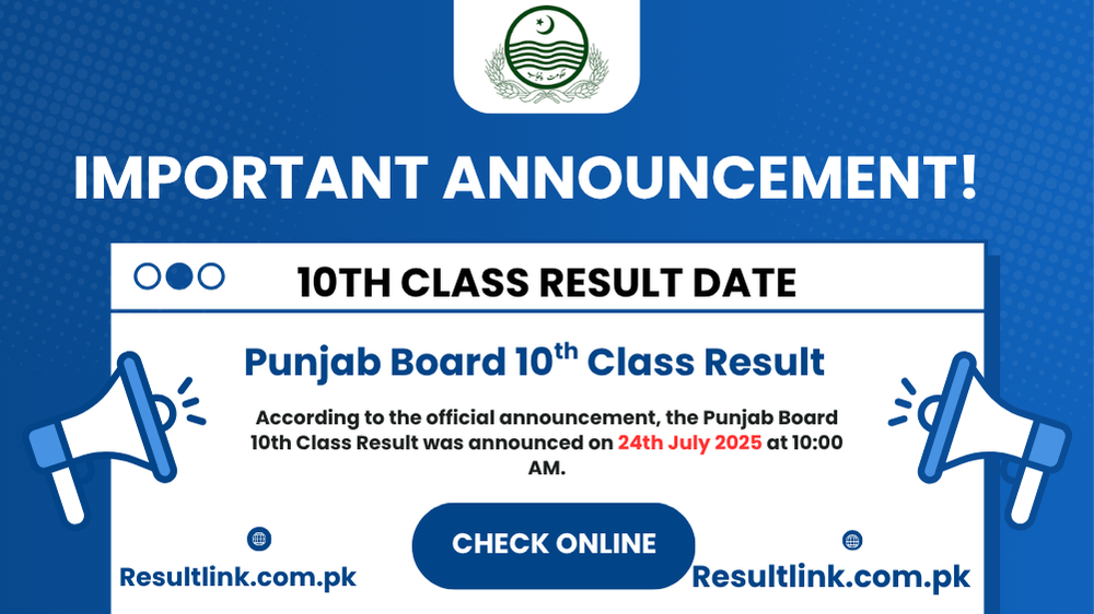 10th Class Result Punjab Board 