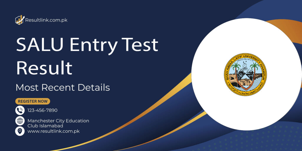 SALU Entry Test Result