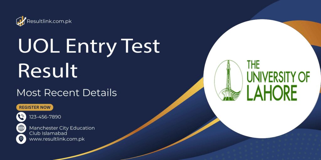 UOL Entry Test Result