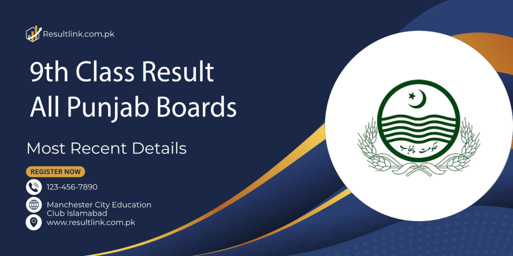 9th Class Result All Punjab Boards