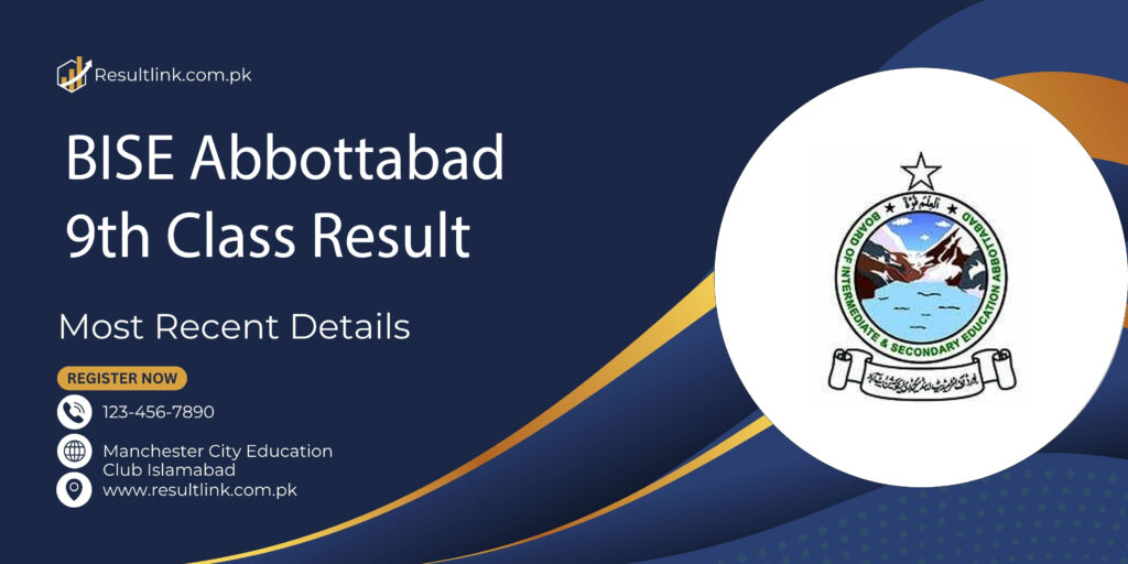 BISE Abbottabad 9th Class Result