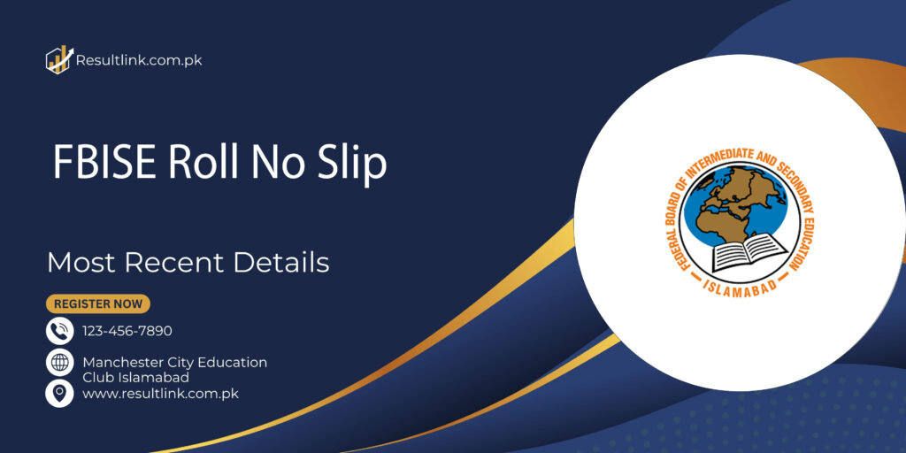 FBISE Roll No Slip