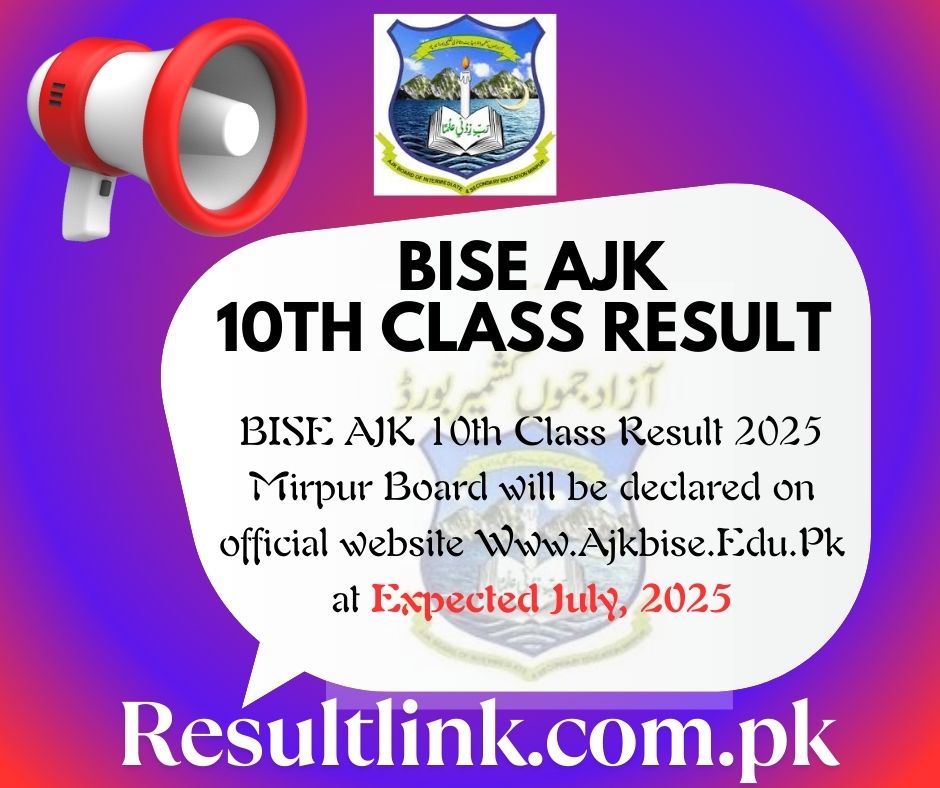 BISE AJK 10th Class Result
