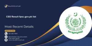 CSS 2025 Result fpsc.gov.pk list