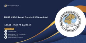 FBISE HSSC Result Gazette